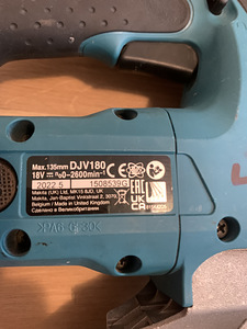 Makita DJV180. Tikksaag. Nagu uus (7 foto / 7)
