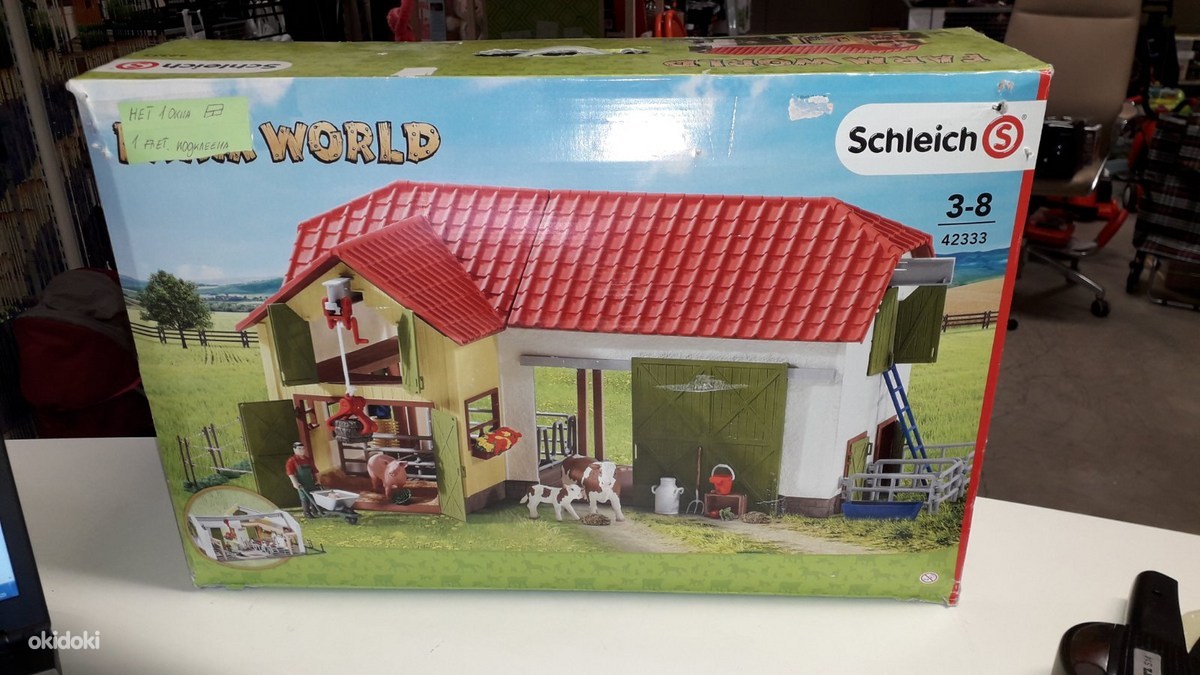 Schleich large farm with animals and accessories конструктор (фото #1)