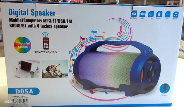 Uus kõlar Speaker Digital Portable Bluetooth D05A (foto #2)