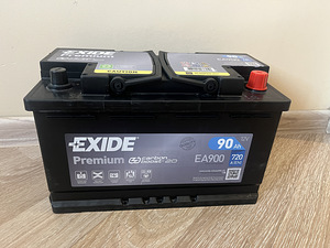 Новый аккумулятор Exide Premium 90Ah (1 фото из 3)