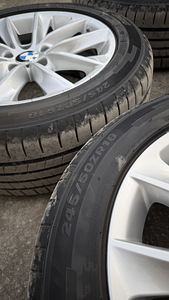 Оригинальные диски с резиной R18 BMW X3 F25 X4 F26 (4 фото из 6)