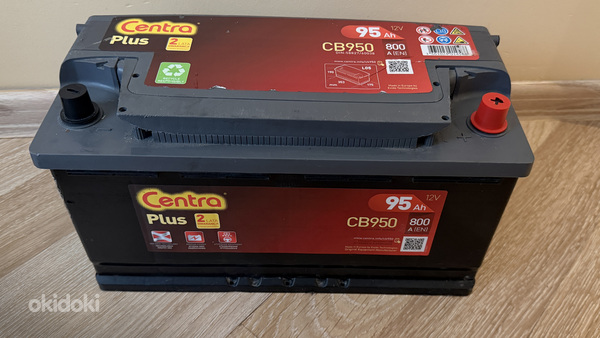 Autoaku Exide Centra Plus 12V 95Ah 800A CB950