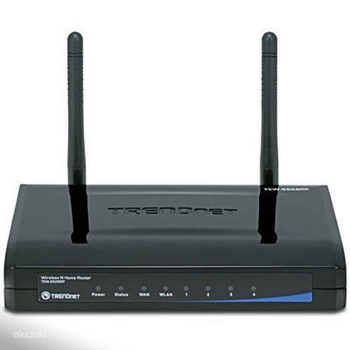 TRENDnet TEW-652BRP WiFi Router N стандартная скорость маршрутизатора (фото #1)