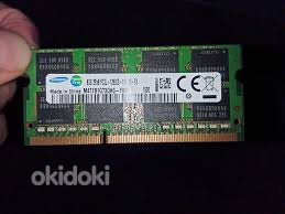 8GB DDR3 PC3L-12800S Samsung 1600Mhz So-Dimm sülearvuti mälu (foto #1)