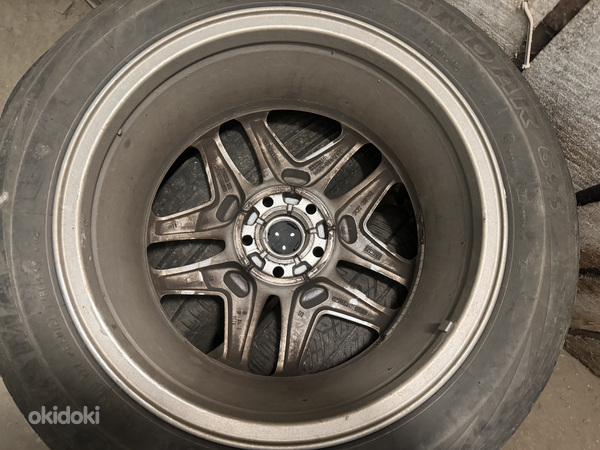 17 дюймовые оригинальные диски на Ford Mondeo (фото #3)