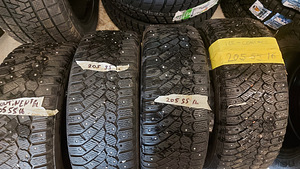 205/55/16 Continental IceContact 4tk 6.5-7mm 80eur (1 foto / 1)
