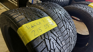 215/55/16 Nokian Hakkapeliitta7 2tk 6.5mm 40eur (1 foto / 1)