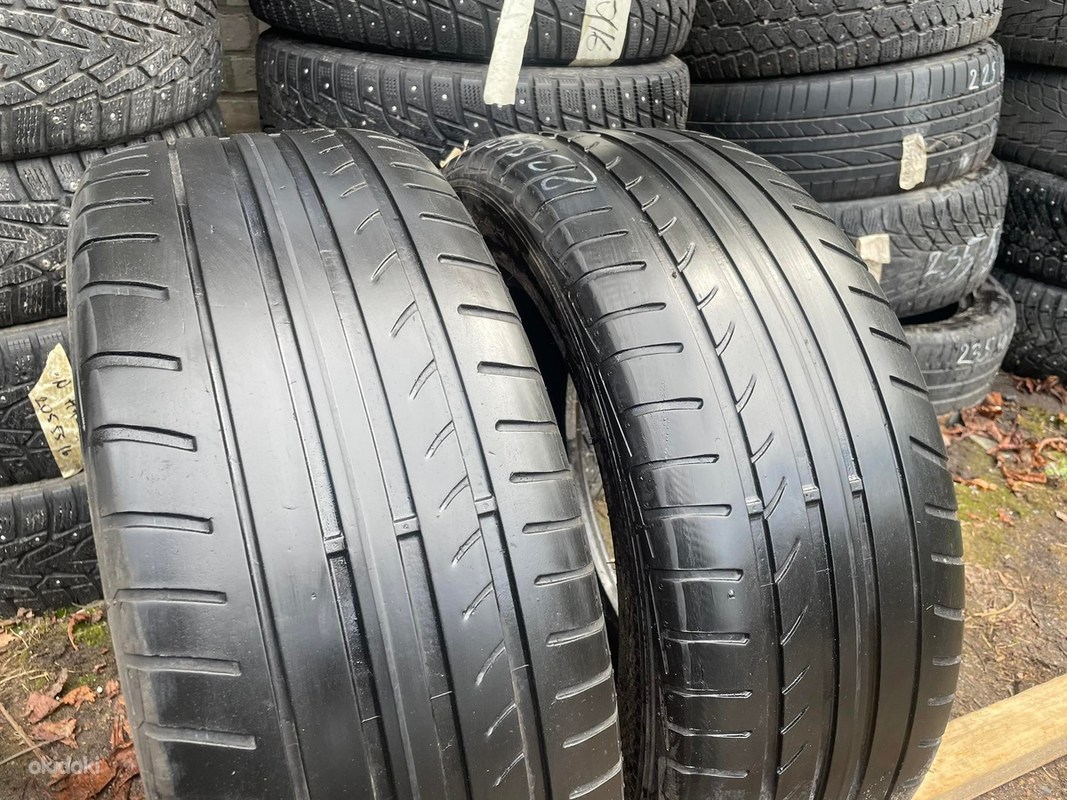Летняя резина Dunlop Sportmaxx 235/55/R17 ~ 4мм - Tallinn, Шины – okidoki