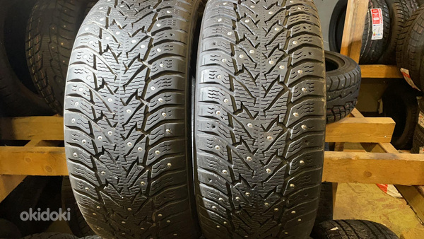 215/50/R17 Bridgestone Noranza Шипованная шина 6мм 2шт 35€ (фото #1)