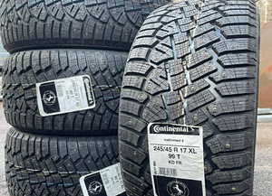 245/45/17 Continental Icecontact2 99t xl naastrehvid 125 (1 foto / 1)