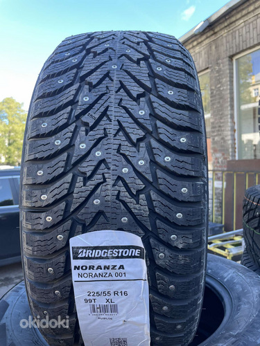 225/55/16 Bridgestone Noranza 001 99t шипованные шины