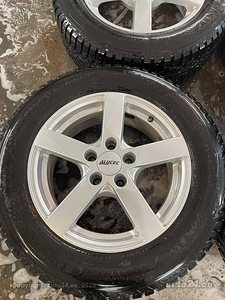 Alutec 16x6.5 5x112 keskauk 57mm veljed rehvidega (2 foto / 6)