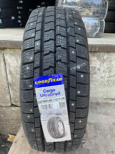 225/65/16c goodyear ultragrip2 cargo 112-110r naastrehvid (1 foto / 1)