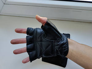 Kindad nahast/ mootorrata kindad/ genuine leather (2 foto / 4)