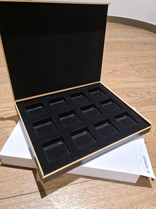 UUS!!! LUXOR mündikarp 12x QUADRUM mündikapslitele 50x50mm (5 foto / 7)