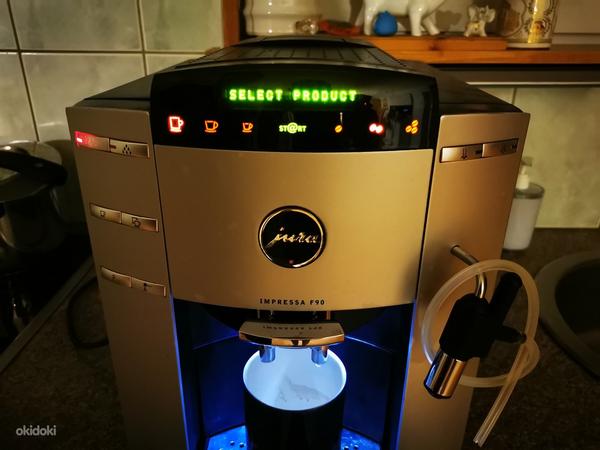 Jura Impressa F90 полностью автоматическая кофемашина (фото #6)
