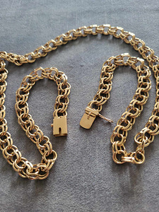 Ilus Bismarck 585 kuld kaelakett (6 foto / 10)