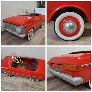 Moskvich plekist laste pedaalauto 1978 (9 foto / 10)
