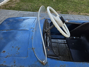 Moskvich laste plekist pedaalauto 1993.a. (8 foto / 10)