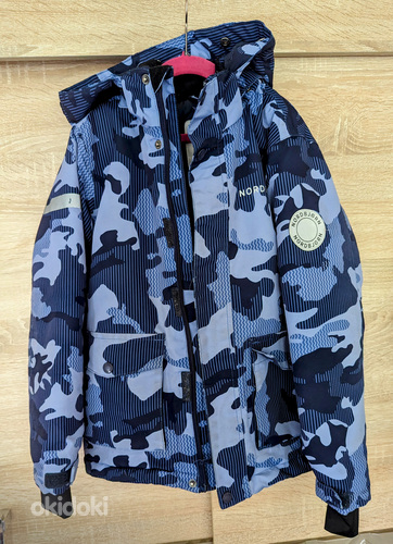 Зимняя куртка Nordbjörn, размер 140. (фото #1)