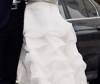 Платье свадебное и полушубка