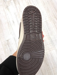 Nike кроссовки Air Jordan Low Brown White (5 фото из 5)