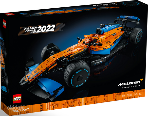 Lego Technic 42141 McLaren Formula 1 1st Version Лего Техник (фото #3)