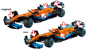 Lego Technic 42141 McLaren Formula 1 1st Version Лего Техник (10 фото из 10)