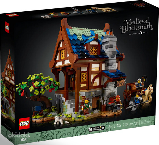 Lego 21325 Medieval Blacksmith Лего Средневековый кузнец (фото #3)