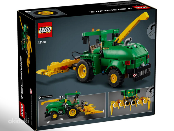 Lego Technic 42168 John Deere 9700 Forage Harvester Лего (фото #4)