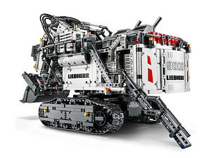 Lego Technic 42100 Liebherr R 9800 Excavator RC Lego Tehnik (8 foto / 10)