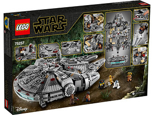 Lego Star Wars 75257 Millennium Falcon Lego Tähtede Sõda (4 foto / 10)