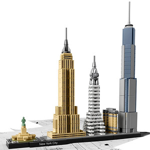 Lego Architecture 21028 New York City Lego Arhitektuur (5 foto / 10)
