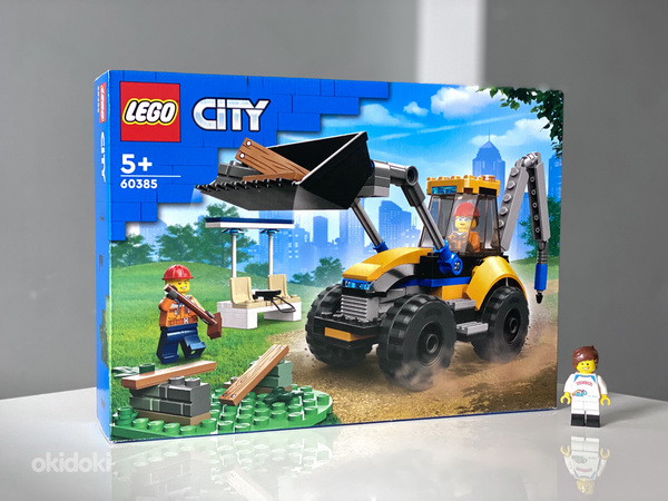 Lego City 60385 Construction Digger Tractor