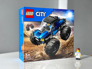 Lego City 60402 Blue Monster Truck Лего Сити Город Джип (1 фото из 10)