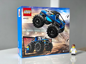 Lego City 60402 Blue Monster Truck Лего Сити Город Джип (2 фото из 10)