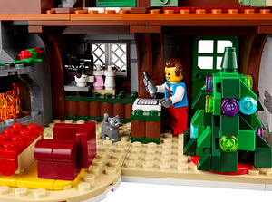 Lego 10325 Alpine Lodge Lego Alpi majake (6 foto / 10)