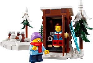 Lego 10325 Alpine Lodge Lego Alpi majake (7 foto / 10)