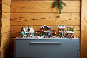 Lego 10325 Alpine Lodge Lego Alpi majake (10 foto / 10)