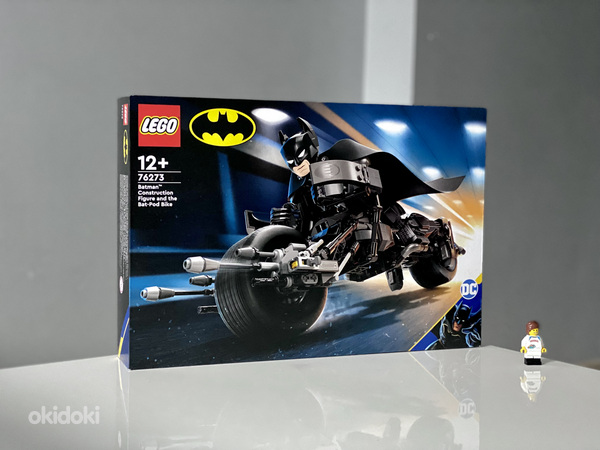 Lego 76273 Batmani figuur ja Bat-Pod Bike Lego