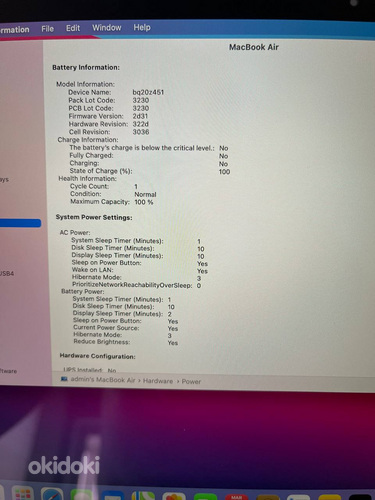 MacBook Air 13 M1 16GB (foto #6)
