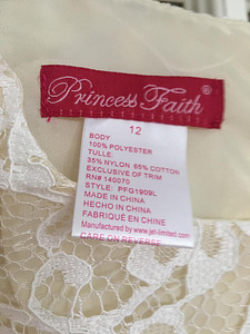 Printsess Faithi kleit 12 suuruses 140 (3 foto / 3)