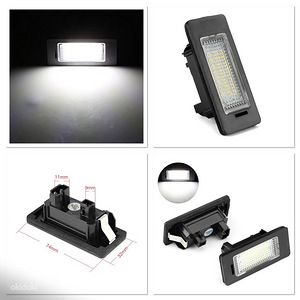 BMW led numbrivalgustus bmw e39 e60 e82 e90 e92 e93 e70 F15 (2 foto / 3)