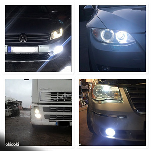 Led Headlight komplekt h10 h4 h7 h8 h9 h11 72w 6000-8000K (3 foto / 3)