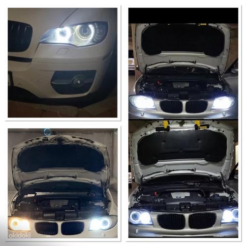 BMW led angel eyes 120w BMW F01 E90 E92 E82 E60 E70 X5 X6 (фото #2)