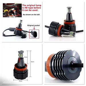 BMW led angel eyes 120w h8 BMW F01 E90 E92 E82 E60 E70 E71 (3 foto / 7)