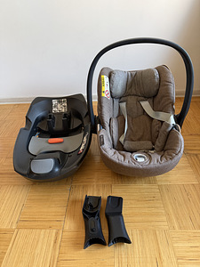 Auto turvahäll Cybex platinum cloud Q+ Izofix alus (1 foto / 4)