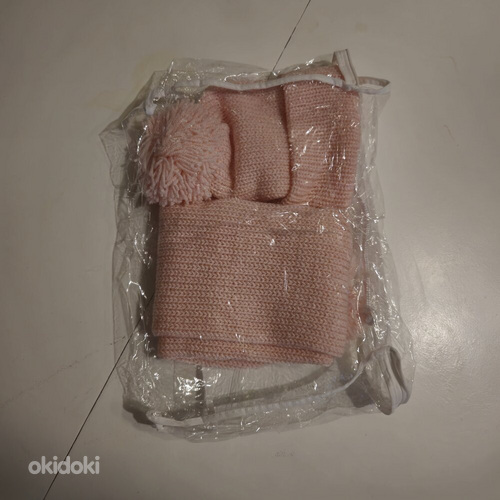 Laste käsitöökomplekt (müts ja sall)