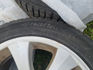 17" BMW 5X120 ДИСКИ + ШИПОВАННЫЕ ШИНЫ (5 фото из 6)