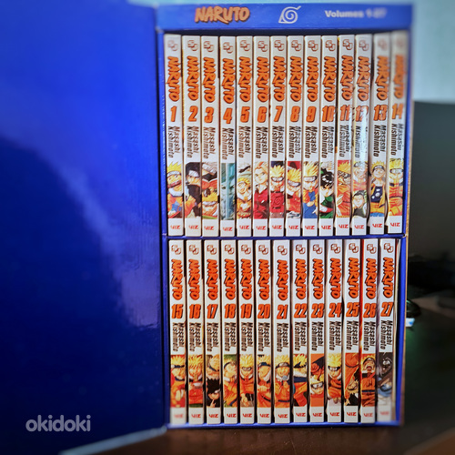 Manga Naruto 1-27 osad inglise keeles (foto #2)
